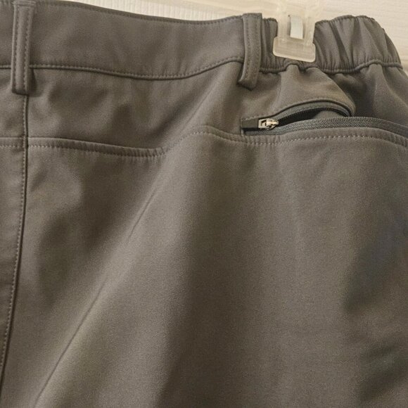 Baleaf Olive Green Hiking Camping pants pockets water resistant fleece lined XXL - Picture 9 of 11